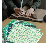 8 fogli di St. Patrick's Day Patchwork fai -da -te patchwork DECOUNT COLUSE