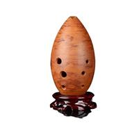 8 Fori 10 Fori Xun Ocarina Flauto Strumento Musicale Buon Suono Strumento Antico Per Principianti Ceramica Cotta A Mano (Color : 8 holes Brown 2)