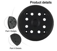 8 Fori Levigatrice 125mm Levigatrice Pad Raccolta Polveri Fori per Bosch PEX 270