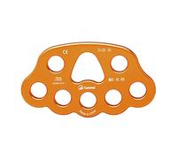 8 Fori Paw Rigging Piastra Arrampicata Multi Connettore Punto di Ancoraggio Dorato, 159.7x90.6mm