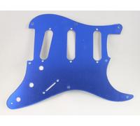 8 Foro STRATOCASTER Scratch Piastra Battipenna 3 Mirror & Trasparente per FENDER