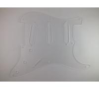 8 Foro STRATOCASTER Scratch Piastra Battipenna 3 Mirror & Trasparente per FENDER