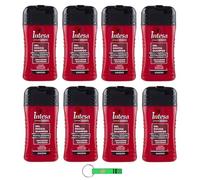 8 gel doccia Intesa Pour Homme Ginseng - shampoo gel doccia, tonificante e idratante, 250 ml + portachiavi Beni Culinari gratuito