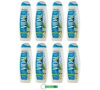 8 gel doccia Vidal Bagnodoccia/schiuma doccia con acqua di cocco e olio monoi 500 ml + portachiavi Beni Culinari gratuito