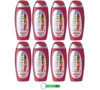 8 gel doccia Vidal Bagnodoccia/schiuma doccia con bacche di goji e mirtillo rosso 250 ml + portachiavi Beni Culinari gratuito