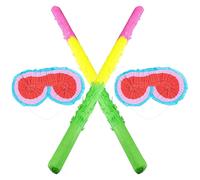 8 GlÃ¤ser und PiÃ±ata-StÃ¶cke fÃ¼r Kinderpartyspiele