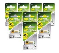 8 GP Alkaline Super Battery 23A A23 MN21 V23GA 12V Exp 2027 1Bl CHINA Nuovo