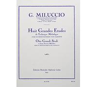 8 Grandes Etudes De Technique Melodique, Clarinet Solo
