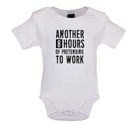 8 Hours Pretending da Lavoro - Bambino T-Shirt / Body - Ufficio Lasciare