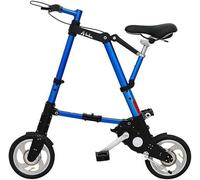 8 IH Mini Bicicletta Pieghevole Bici Pieghevole Portatile con Cestello Bici Pieghevole Ultraleggera per Studenti Adulti per Sport Ciclismo All'aperto Viaggi Pendolarismo, B, 8inch