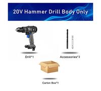 8 in 1 cacciavite cordless Drill Drill Drill Drill IMPULMENTE Chiave angolare Grinder circolare Jig SAW BULLINDER ALIMENTARE Batteria al litio(PTET1033-1)