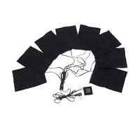 8 in 1 Elettrico USB Giacche Vestiti Riscaldamento Pad Inverno Gilet Riscaldato Pad Riscaldamento Pad Riscaldatore Fibra