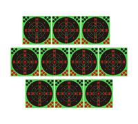 8 Inch Splatter Targets, Bright Fluorescent Stickers Game, 10-Piece Reactive Targets, Interactive Training Design For Backyard Practice Kids Adults Women Men Outdoor Activities