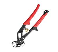 8 Inch Water Pump Pliers, Automatic Locking Plumbing Wrench | 55# Steel Quick-Release Adjustable Wrench with 2-48mm Clamping Range for Bathroom, Kitchen, Toilet, Shower & Plumbing