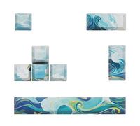 8 Keycap Set Dyes-sub PBTs Keycap Profilo originale 6.25U 6.25X SpaceBar Esc Enter Keycaps Per Tastiere Da Gioco Profilo Originale PBT Keycaps Set