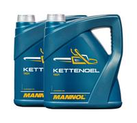 8 L 2x 4 Litro Mannol Universale Minerale Olio Catena Motosega Sägeöl Olio