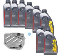 8 L Atf Olio per Ingranaggi MB 236.14 Meyle Filtro Olio Trasmissione per Di