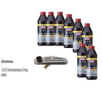 8 L Liqui Moly 1100 Cambio Febi Filtro Olio Trasmissione per Renault Twingo i,
