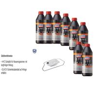 8 L Liqui Moly 1100 Trasmissione Vaico Filtro Olio per Audi A8 4.2, Quattro