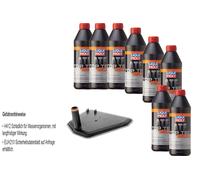 8 L Liqui Moly 1100 Trasmissione Vaico Filtro Olio per Audi Q7 3.0 Tdi