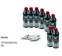 8 L Liqui Moly 1800 Trasmissione Vaico Filtro Olio per Nissan 370 Z Roadster