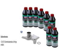 8 L Liqui Moly 1800 Trasmissione Vaico Filtro Olio per Nissan Murano II