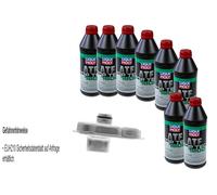8 L Liqui Moly 1800 Trasmissione Vaico Filtro Olio per Nissan Qashqai + 2 I