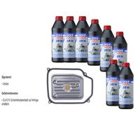 8 L Liqui Moly ATF III DENCKERMANN Filtro Olio Cambio Per VW Golf
