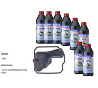 8 L Liqui Moly Atf III Denckermann Filtro Olio Trasmissione per Renault Scnic II