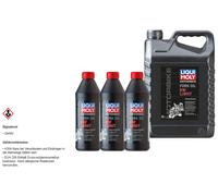 8 L Liqui Moly Olio Per Forcella Moto 5W Light Olio Per Ammortizzatori