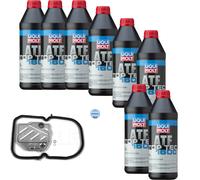 8 L Liqui Moly Top Tec ATF 1600 MEYLE Filtro Olio Cambio Per Mercedes E-Klasse