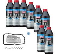 8 L Liqui Moly Top Tec Atf 1600 Meyle Filtro Olio Trasmissione per Mercedes G