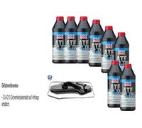 8 L Liqui Moly Top Tec Atf 1600 Vaico Filtro Olio Trasmissione per Jeep Grand