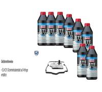 8 L Liqui Moly Top Tec Atf 1600 Vaico Filtro Olio Trasmissione per Mercedes