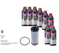 8 L Liqui Moly Top Tec Atf 1850 Denckermann Filtro Olio Trasmissione per Seat