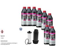 8 L LIQUI MOLY Top Tec ATF 1850 VAICO Filtro Olio Cambio Per Ford Mondeo V