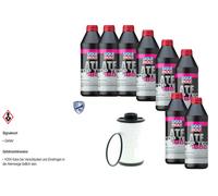 8 L Liqui Moly Top Tec Atf 1850 Vaico Filtro Olio Trasmissione per Sedile Ateca