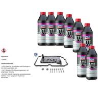 8 L Liqui Moly Top Tec Atf 1900 Vaico Filtro Olio Trasmissione per Mercedes