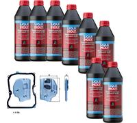 8 L Liqui Moly Trasmissione 8100 Mahle Filtro Olio per VW Touran 2.0 16V