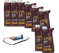 8 L mannol Atf AG52 Vaico Filtro Olio Trasmissione per BMW 5er 523i 520i