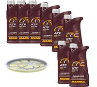 8 L mannol Atf AG55 Vaico Filtro Olio Trasmissione per VW Bora 1.6 2.0 Vans IV