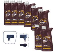 8 L mannol Atf AG60 Olio Ingranaggi Mahle Filtro Trasmissione per Audi Q5 3.0