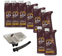 8 L mannol Atf AG60 Olio per Ingranaggi Febi Filtro Trasmissione Audi A4 2.0