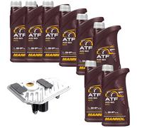 8 L mannol Atf AG60 Olio per Ingranaggi Febi Filtro Trasmissione Audi A4 2.0 3.0