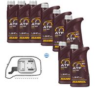 8 L mannol Atf AG60 Olio per Ingranaggi Meyle Filtro Trasmissione Audi Q5 2.0