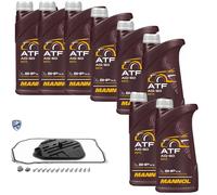 8 L mannol Atf AG60 Olio per Ingranaggi Vaico Filtro Trasmissione BMW 7er 760i
