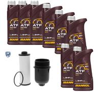 8 L mannol Atf AG60 Trasmissione Vaico Filtro Olio per Audi A6 Avant 3.0