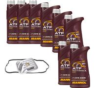 8 L MANNOL ATF Multi-Vehicolo JWS FEBI Filtro Olio Cambio Per Ford Kuga II 1.5