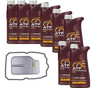 8 L MANNOL ATF Multivehicle DENCKERMANN Filtro Olio Cambio Per Mercedes M-Klasse