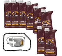 8 L MANNOL ATF Multivehicle JWS FEBI Filtro Olio Cambio Per Audi A4 1.6 1.8 VW